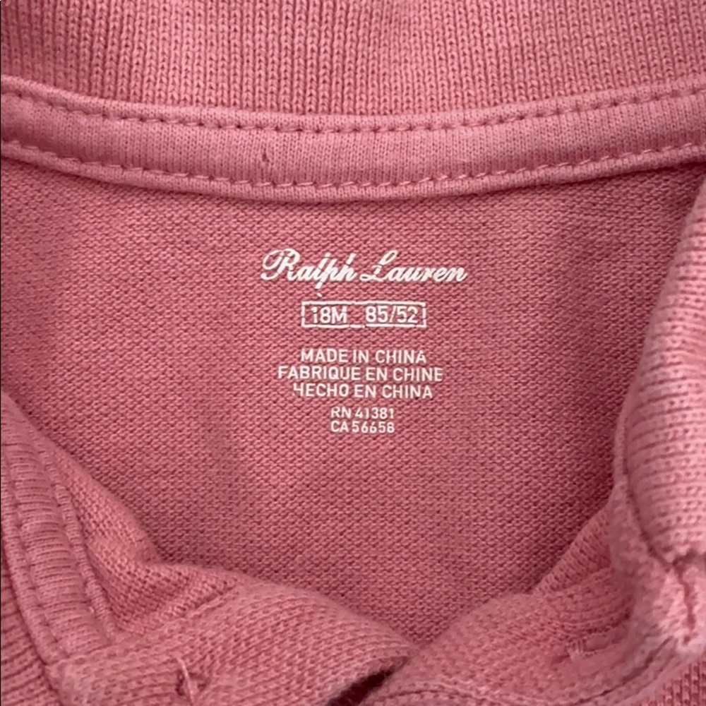 Pink Ralph Lauren top - Picture 2 of 2